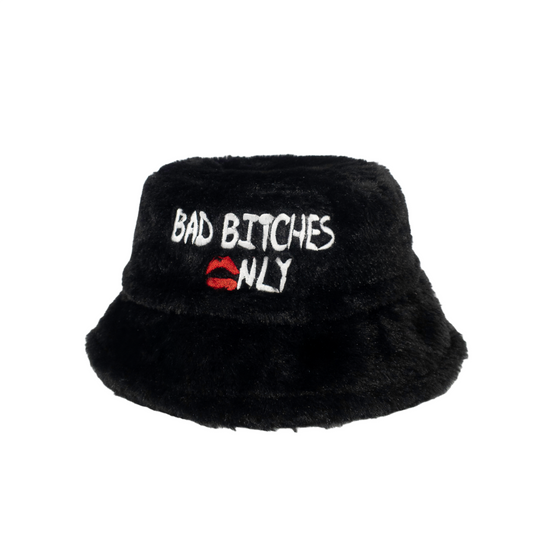 Fur-Real 'Bad Bitches 💋nly' Bucket Hat