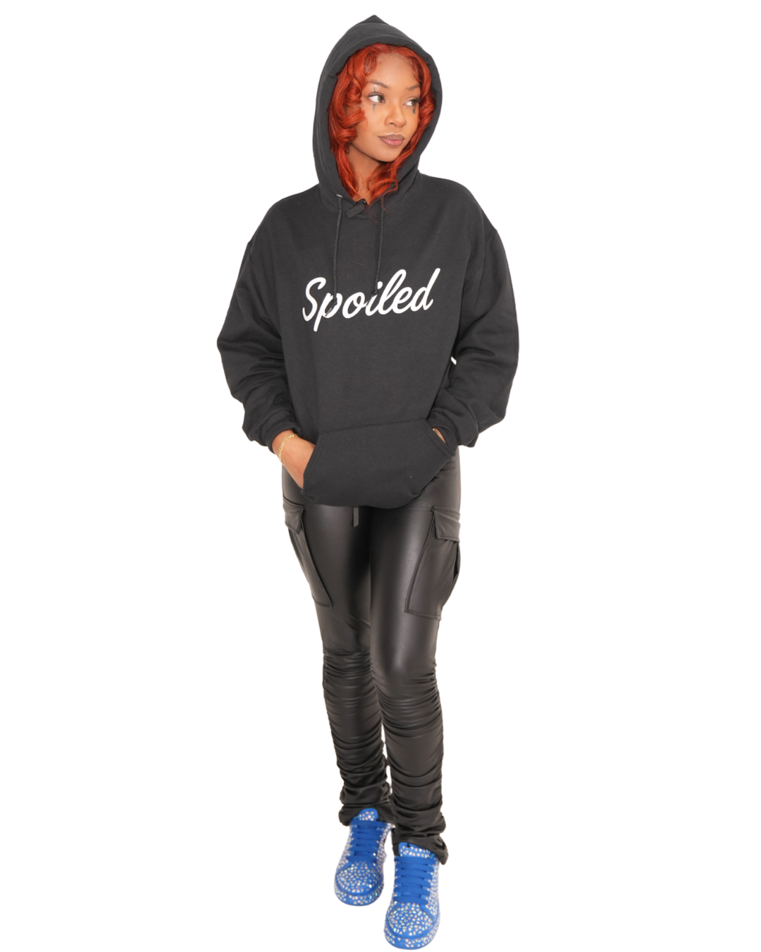 Black BBO 'Spoiled AF' Hoodie