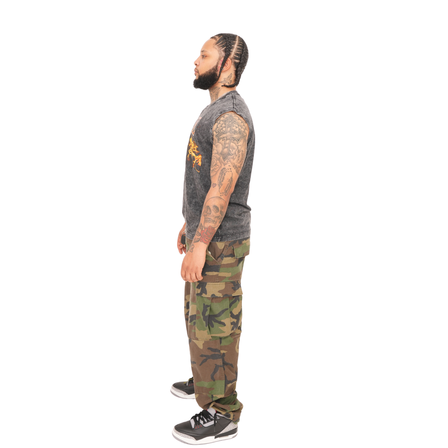 Men's Queen Bee Vintage Muscle Tee