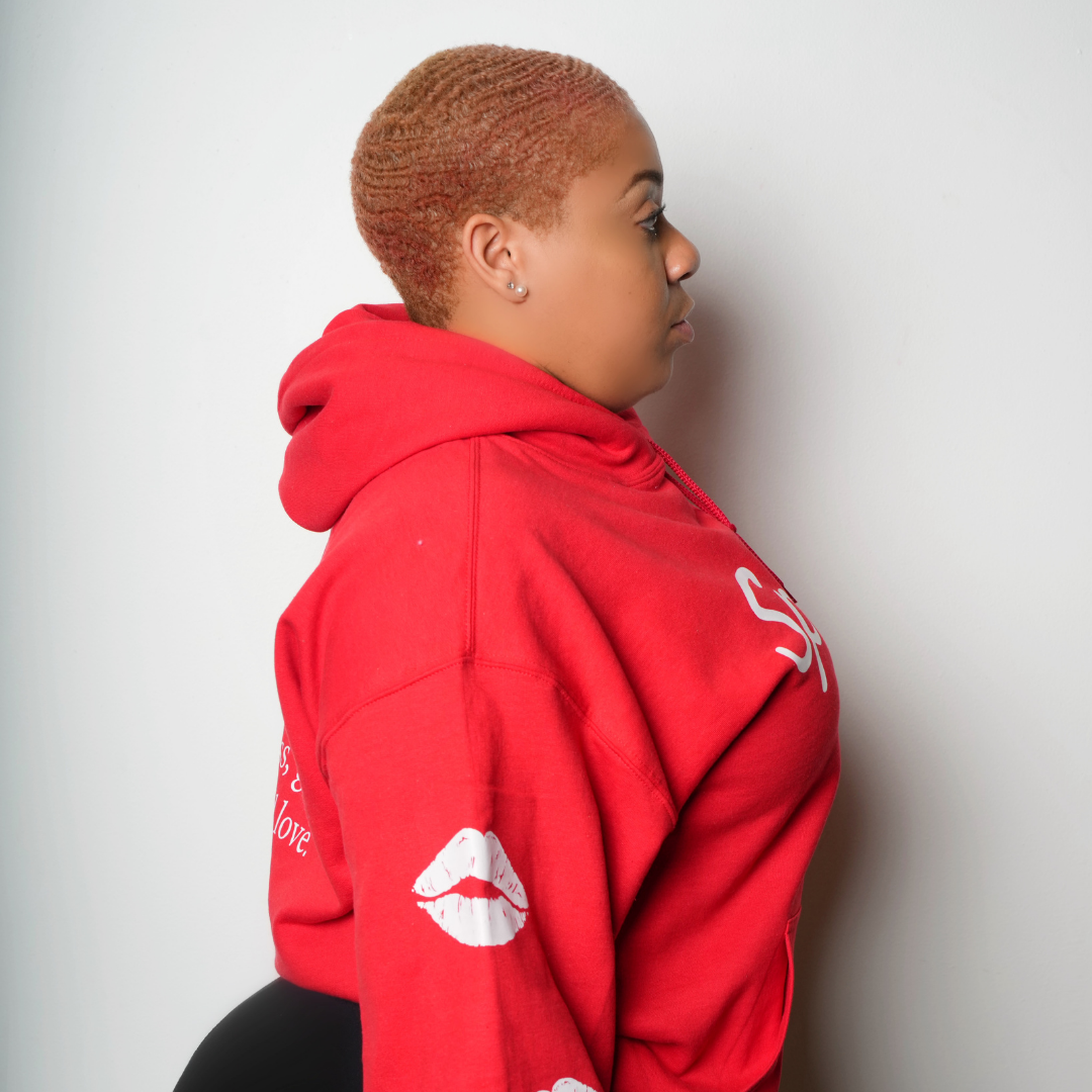 Red BBO 'Spoiled AF' Hoodie