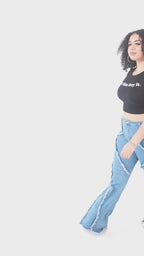 Black Let Him Buy It Baby Tee